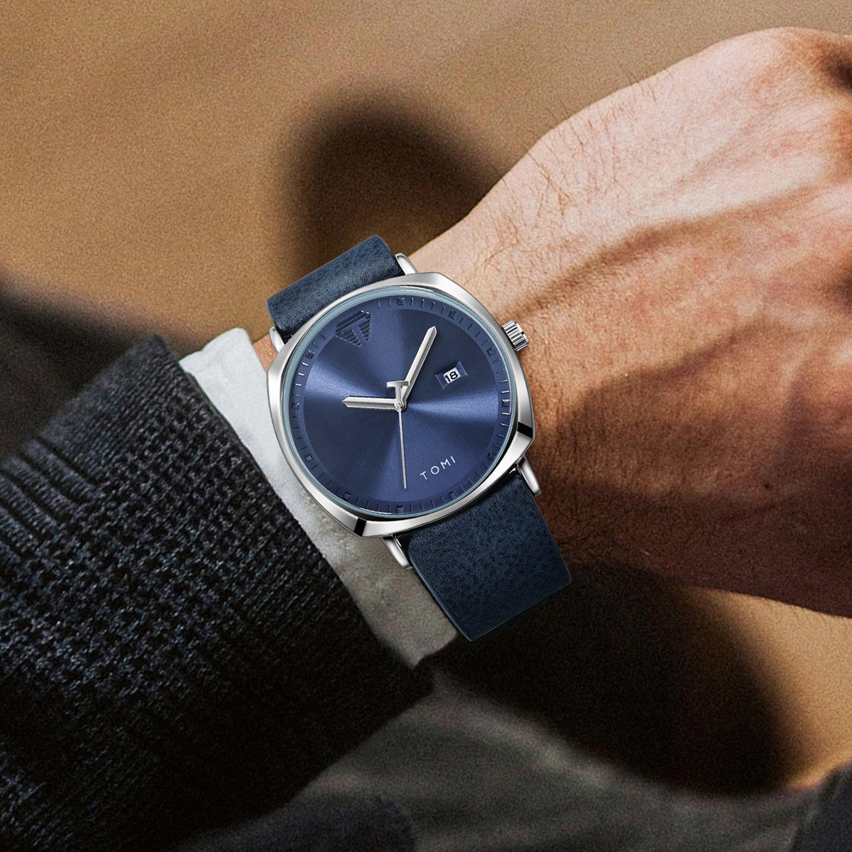 Relógio Minimalista Tomi ExecutiveSet™ - Box Premium Com Caneta