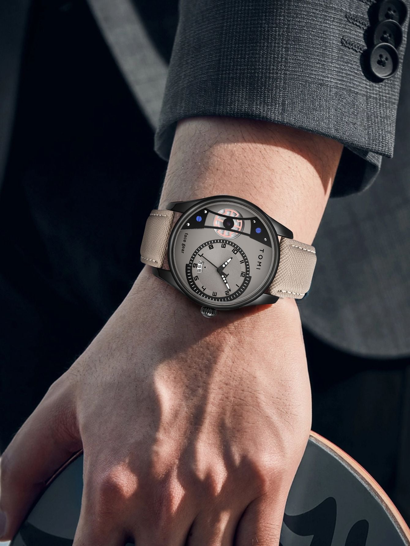 Relógio Tomi MetroDate™ T105