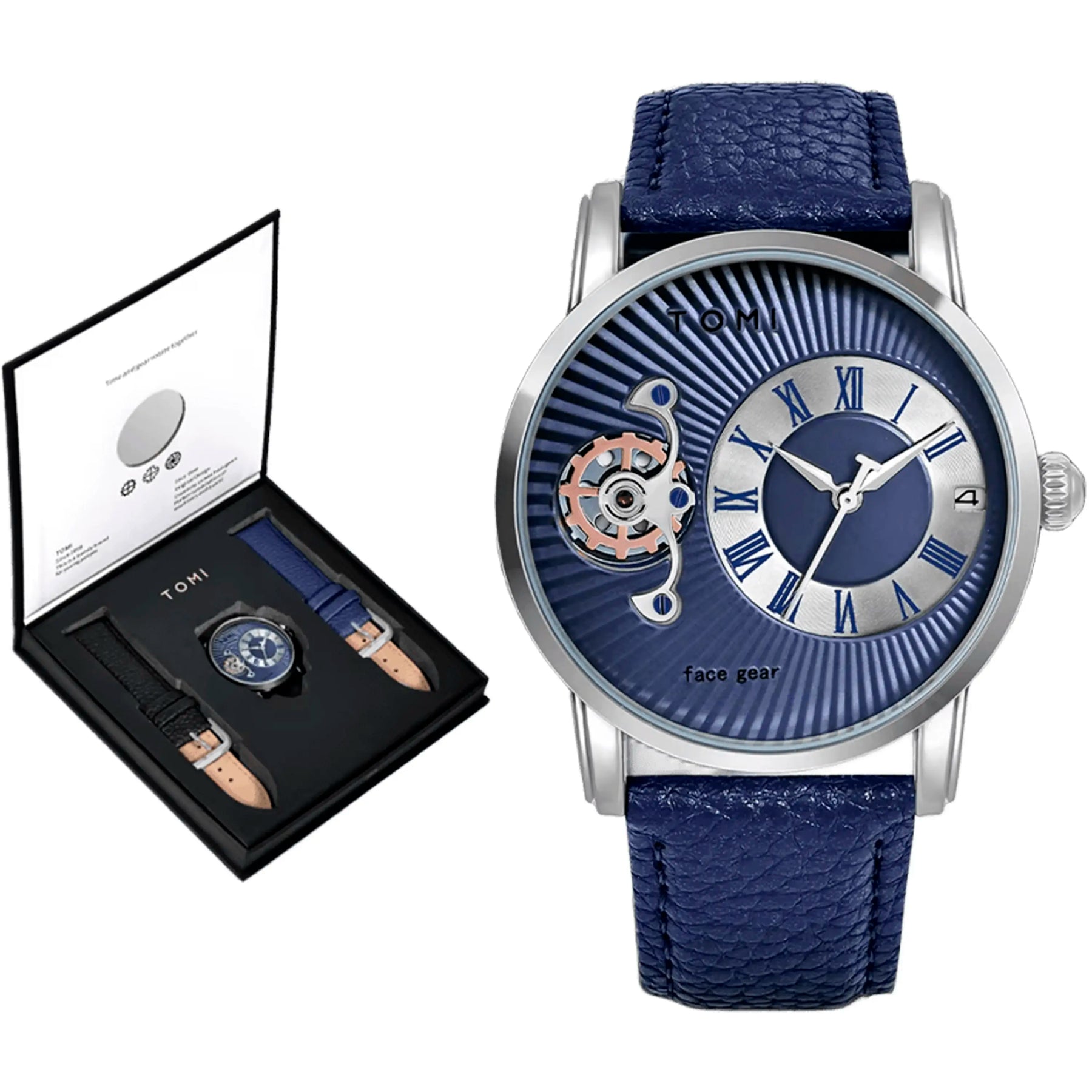 Relógio Tomi ChronoEdge Azul