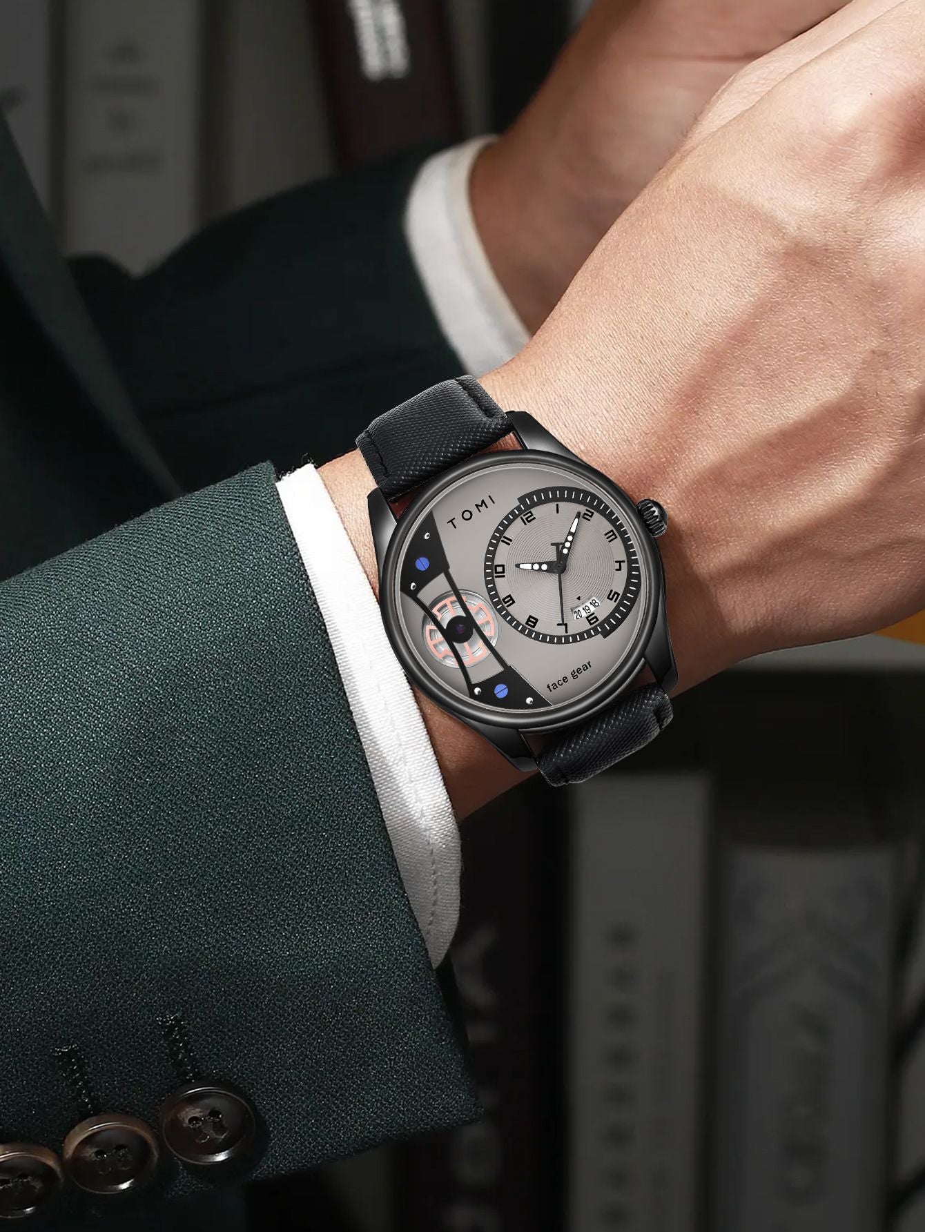 Relógio Tomi MetroDate™ T105