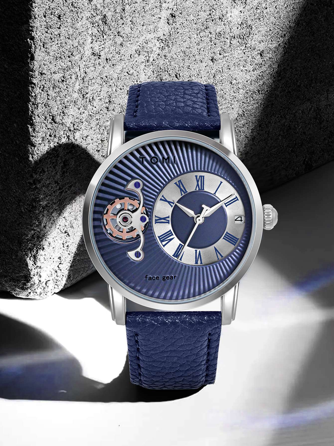 Relógio Tomi ChronoEdge Azul