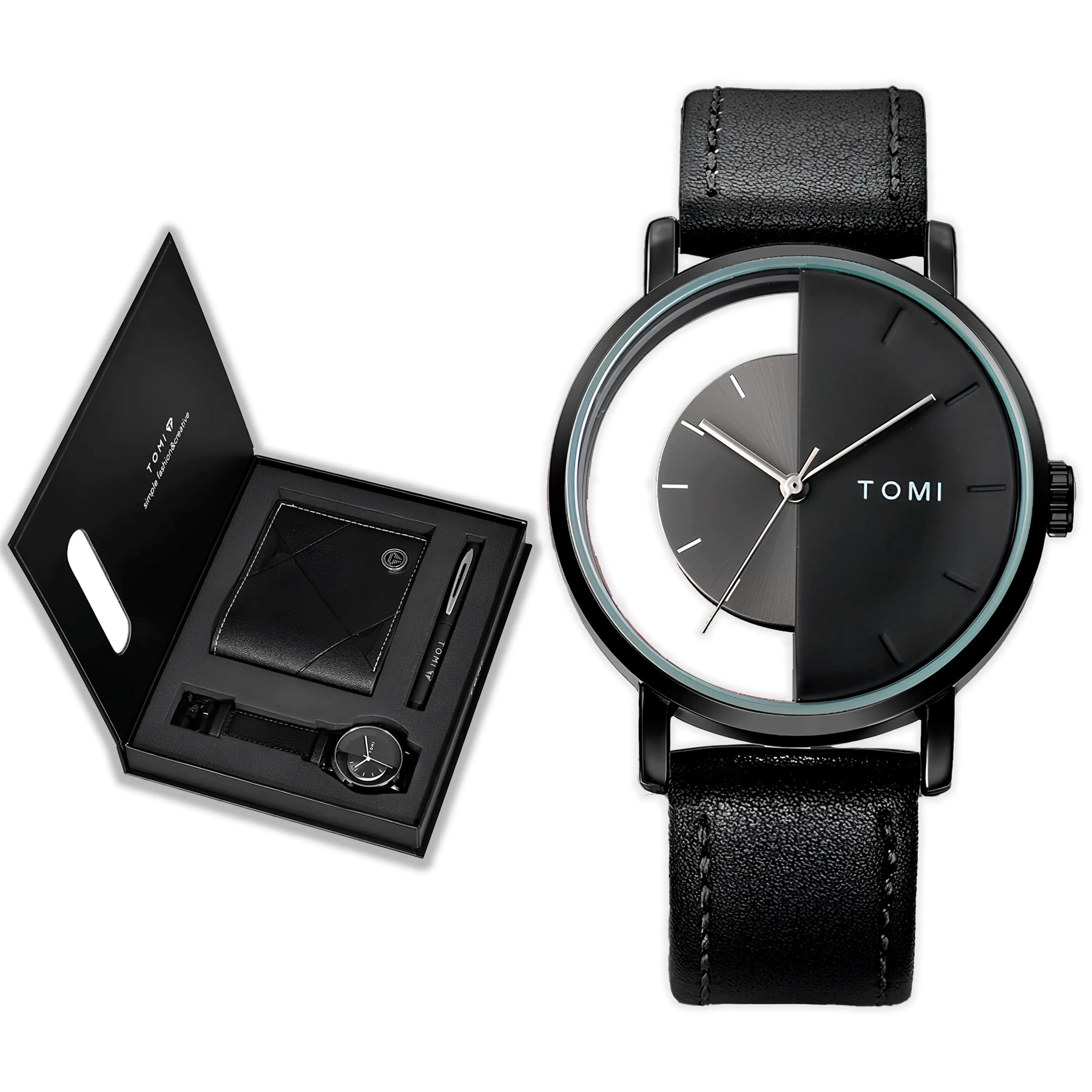 Box Premium Relógio Tomi PrestigeSet
