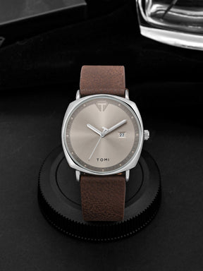 Relógio Minimalista Tomi ExecutiveSet™ - Box Premium Com Caneta