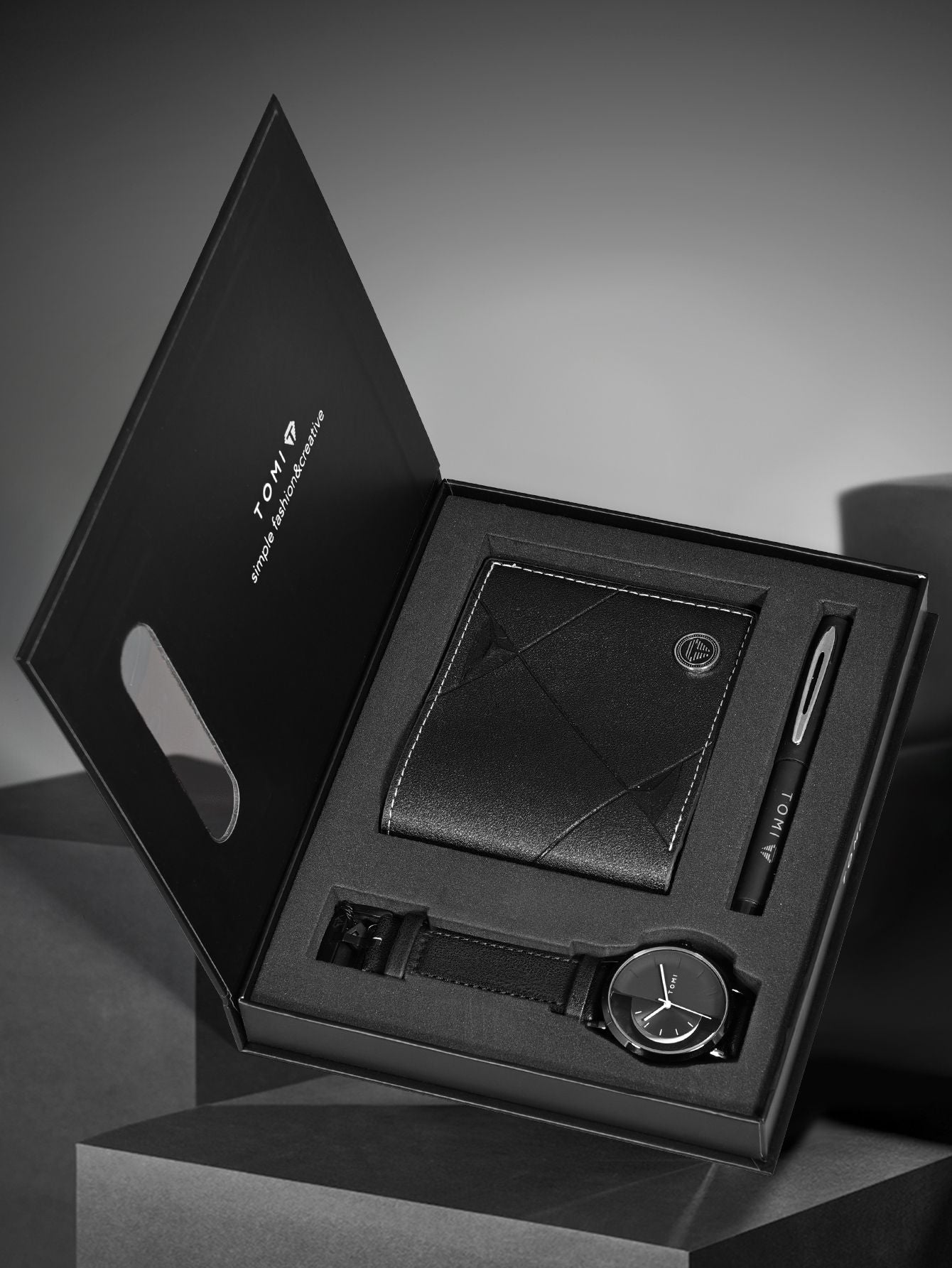 Box Premium Relógio Tomi PrestigeSet